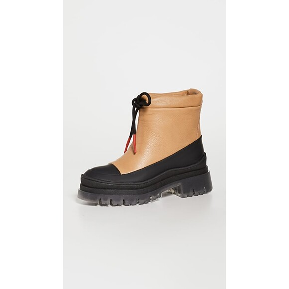 MONTELLIANA 1965 LEATHER TWO-TONE LUCY BOOTS SZ 6 NEW - Picture 2 of 5